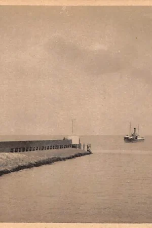 Rabat Texel Aankomst Postboot De Dageraad Veer Schepen Scheepvaart HC55582