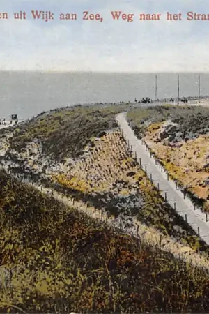 Wijk aan Zee Weg naar het Strand 1922 HC55458 Kup teraz