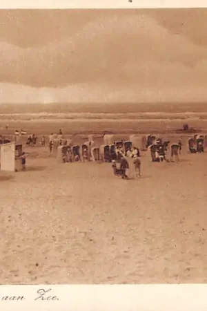 Wijk aan Zee Op het Strand HC55435 Autentyczny
