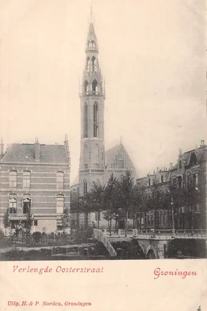 Groningen Verlengde Oosterstraat R.K. St. Jozef Kerk 1900 HC55308 Kup teraz