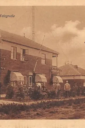 Hoog Buurlo Radio station Draadloze Telegrafie Directie gebouw Veluwe Apeldoorn HC55405 Oferta