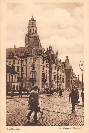 Zamów teraz Rotterdam het Nieuwe Stadhuis Coolsingel 1922 HC55397
