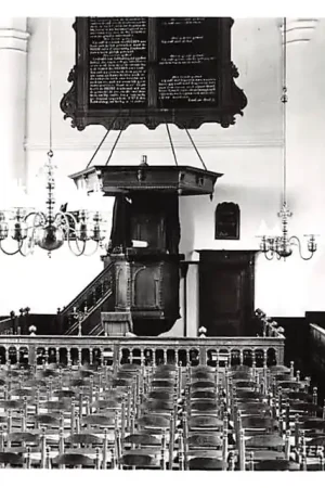 's-Heer-Arendskerke Interieur der Ned. Herv. Kerk 1976 Goes Zuid-Beveland HC55384 Wysoka jakość
