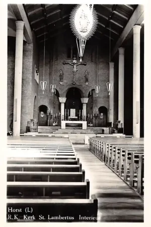Horst R.K. Kerk St. Lambertus Interieur Limburg HC55371 Premium