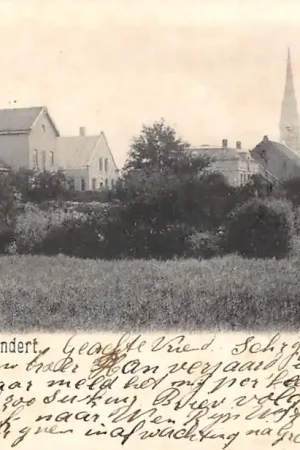 Klundert Stoom houtzagerij R.K. Kerk en Molen Groet uit 1900 Moerdijk Noord-Brabant HC55285 Bezpieczna płatność