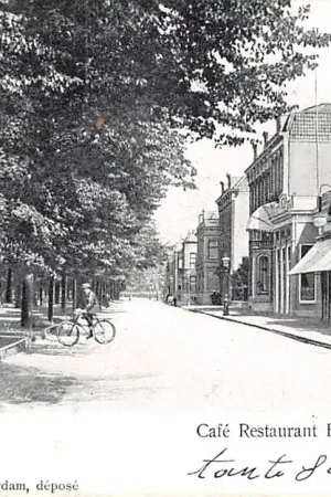 Utrecht Café Restaurant Buitenlust a.d. Maliebaan 1904 HC55191 Rabat