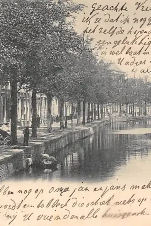 Leiden Rapenburg 1902 Vivat No. 2489 HC55166 Rabat