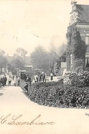 Rabat Alblasserdam Ingang werf Gebr. Smit 1904 Scheepvaart Alblasserwaard HC54942