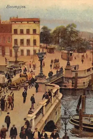 Rotterdam Boompjes Sleepboten Scheepvaart 1911 HC54927 Zwrot pieniędzy