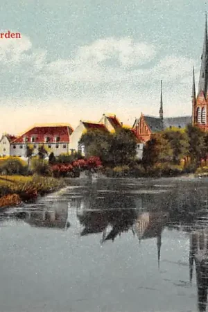 Woerden Groeten uit ... met R.K. Kerk en Kasteel Kazerne HC54924 Najlepsza cena