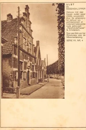 IJlst De Messingklopper RVMD Serie IV. Nr. 5 Kasteel Briefkaart Postzegels Dagstempel 24 VI 1930 HC54873 Zwrot pieniędzy