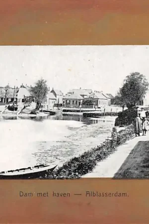Alblasserdam Dam met Haven 1906 Alblasserwaard HC54744 Promocja