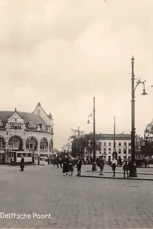 Ekspresowa dostawa Rotterdam Hofplein met Delftsche Poort RET Trams HC54720