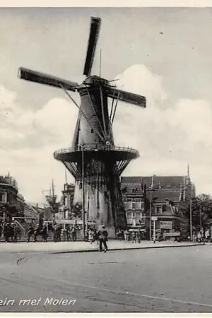 Darmowa dostawa Rotterdam Oostplein met molen 1938 HC54691