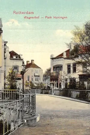 Rotterdam Wagnerhof Park Honingen 1912 HC54636 Ekspresowa dostawa