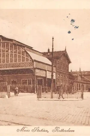 Tani Rotterdam Maas Station 1925 Spoorwegen HC54631