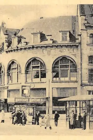 Najlepsza cena Rotterdam Station en Restaurant Tram en halte Spoorwegen HC54577