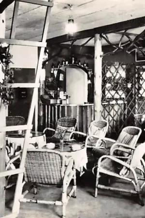 Tylko dziś Kootwijk Camping De Berkenhorst Kerkendelweg 10 Interieur Recreatiezaal 1965 HC54393