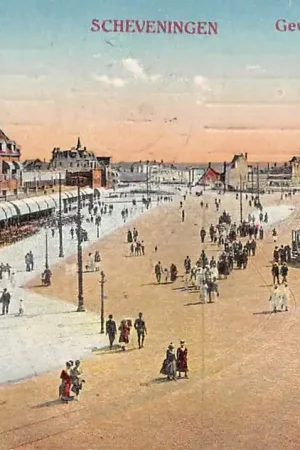 Popularny Scheveningen Gevers-Deynootplein HTM Tram 1921 Scheveningen HC54141