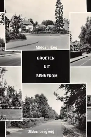 Bennekom Groeten uit 1968 Verzorghuis Ericapark Midden Eng Bovenweg N.H. Ichtus Kerk Dikkenbergweg Diedenweg Veluwe HC54322 Nowość