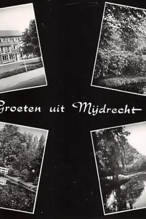Tylko dziś Mijdrecht Groeten uit 1963 Rusthuis Avondlicht en Vijver HC54116