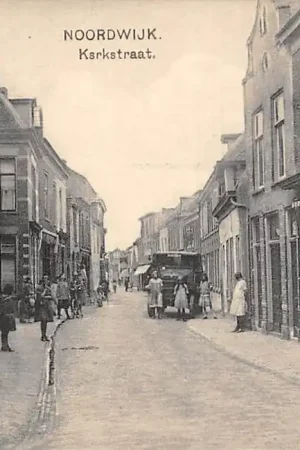 Autentyczny Noordwijk aan Zee Kerkstraat HC53960