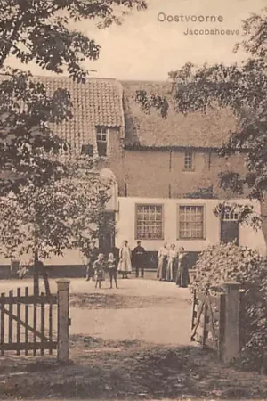 Popularny Oostvoorne aan Zee Jacobshoeve Boerderij 1912 HC53945