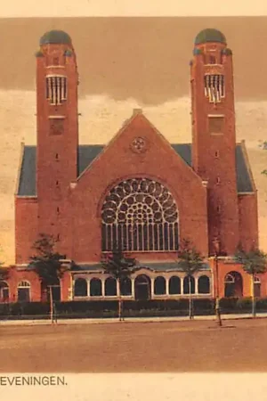 Scheveningen Koninginne kerk HTM Tram 's-Gravenhage HC53900 Bezpieczna płatność