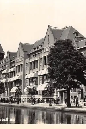Rotterdam Schiekade 64 Franciscus Gasthuis Ziekenhuis 1941 HC53932 Tylko dziś