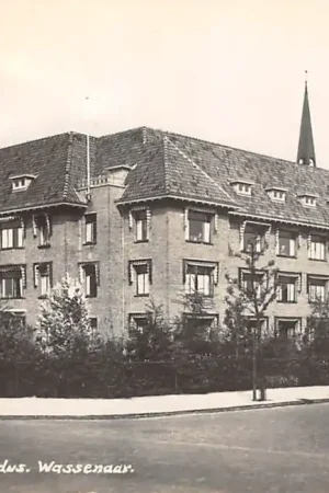 Wassenaar Pension St. Willibrordus Fotokaart 1937 \\u2018s-Gravenhage HC53858 Nowość