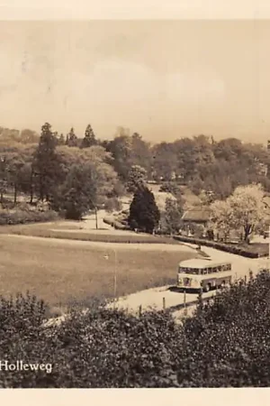 Beek (GD) Berg en Dal Holleweg met auto bus Nijmegen 1957 HC53772 Tylko dziś
