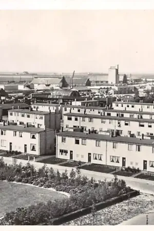 Premium Emmeloord Panorama Jaren 50 Noordoostpolder Flevoland HC53762