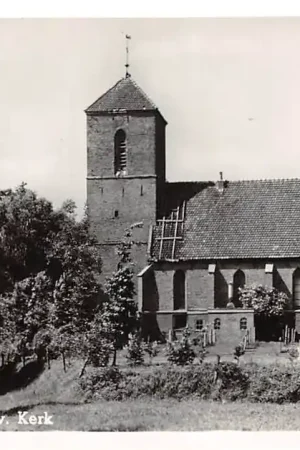 Kolderveen Ned. Hervormde Kerk met begraafplaats1956 Meppel Drenthe HC53710 Ostatnia szansa