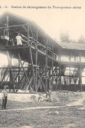 Algerije Mines de Timezrit (El-Matten) Béjaïa Station de dechergement du Transporteur aerien Alger Algeria Afrika HC53659 Kup teraz