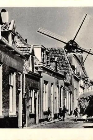 Wyprzedaż Harderwijk Groote Oosterwijk Molen Boeren wagen met hooi HC53589