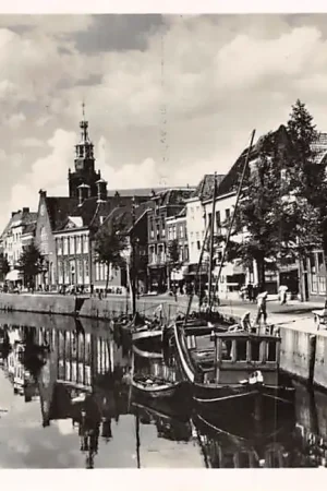 Najlepsza cena Gouda Oosthaven Lossen van binnenvaart schip 1952 Scheepvaart HC53470