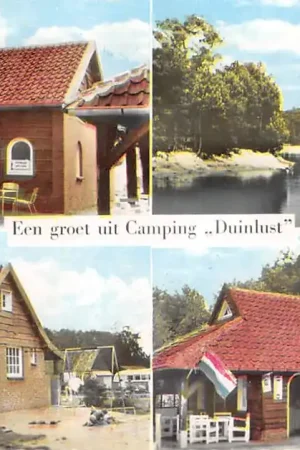 Kaatsheuvel Duinlaan 1 Camping Duinlust Winkel Ven De IJsbaan Wasgelegenheid Cantine 1964 HC53324 Oferta limitowana