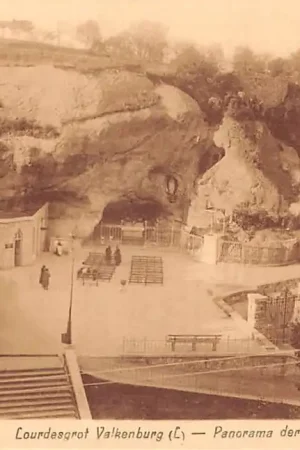 Ostatnia szansa Valkenburg (LB) Lourdesgrot 1943 Panorama der Grot HC53307