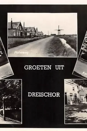 Bezpieczna płatność Dreischor Ring Molen Kerk Gemeentehuis Schouwen-Duiveland HC53291