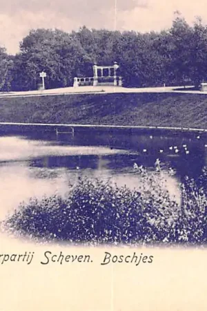 's-Gravenhage Groeten uit Waterpartij Scheven. Boschjes 1900 Scheveningen HC53222 Bezpieczna płatność