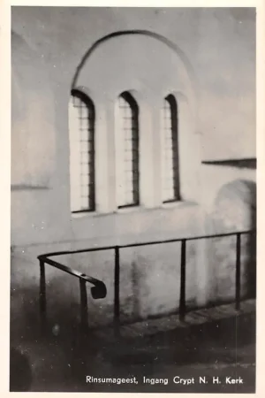 Tylko dziś Rinsumageest Ingang Crypt N.H. Kerk 1955 Dantumadeel Friesland HC53208