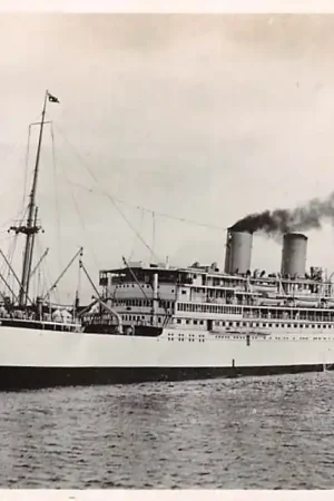 Schepen SS Nieuw Holland Java Australië Line K.P.M. Line Scheepvaart HC53107 Promocja