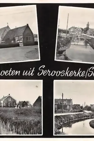 Tani Serooskerke Groeten uit 1952 Vierluik Schouwen- Duiveland HC53012