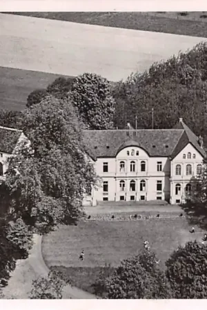Promocja Valkenburg (LB) Volkshogeschool Geerlingshof Luchtfoto 1955 Limburg HC52994