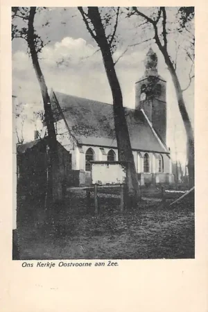 Wysoka jakość Oostvoorne aan Zee Ons Kerkje 1927 HC52985