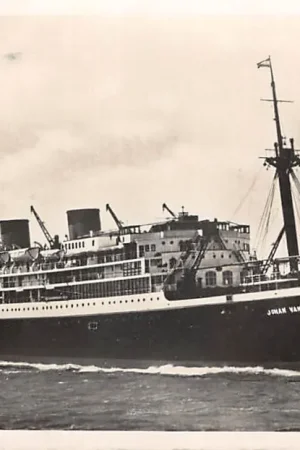 M.S. Johan van Oldenbarnevelt Amsterdam Stoomvaart Mij. Nederland 1947 Schepen Scheepvaart HC52978 Rabat