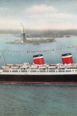 USA Scheepvaart S.S. America United States Lines in New York Schepen Noord-Amerika HC52853 Premium