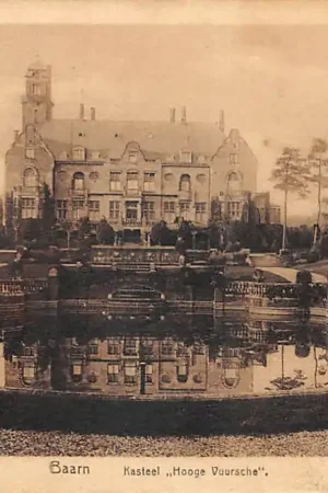 Oryginalny Baarn Kasteel Hooge Vuursche 1922 HC52836