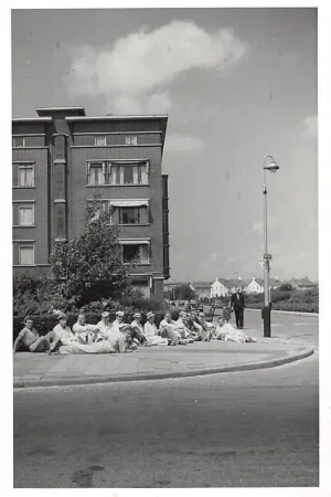 Premium s-Gravenhage Godetiaweg Huizen Laan van Meerdervoort Fotokaart HC52831