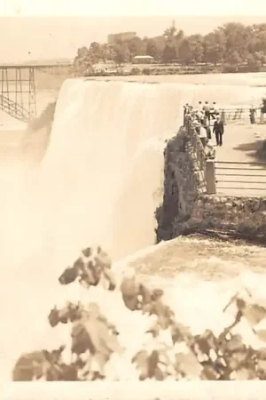 USA Niagara Falls 1936 Waterval Noord-Amerika HC52818 Oryginalny
